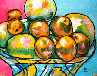 Still Life with Oranges and Grapefruits